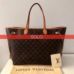 ⛔️SOLD⛔️Louis Vuitton Neverfull GM Tote Bag